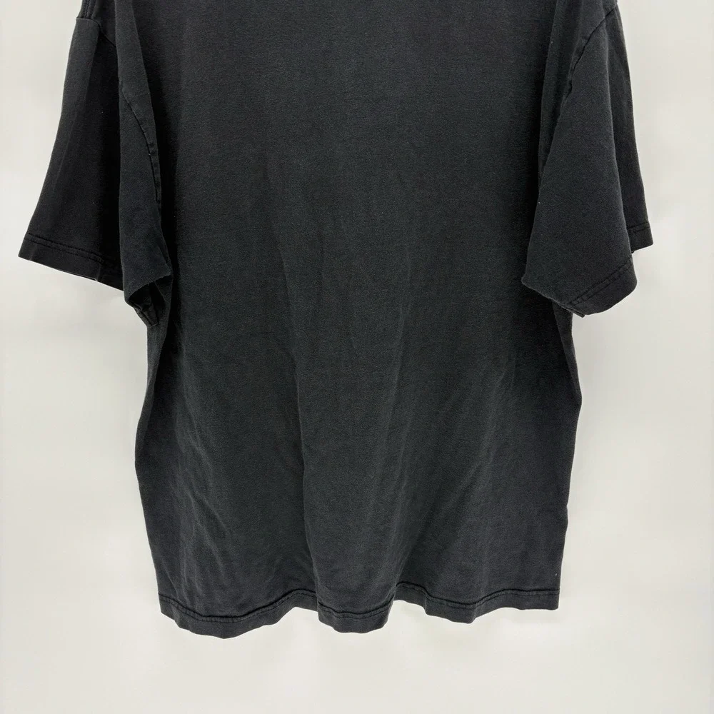 Vintage Pittsburgh Steelers‎ NFL Team Apparel Black T Shirt Football Men XL